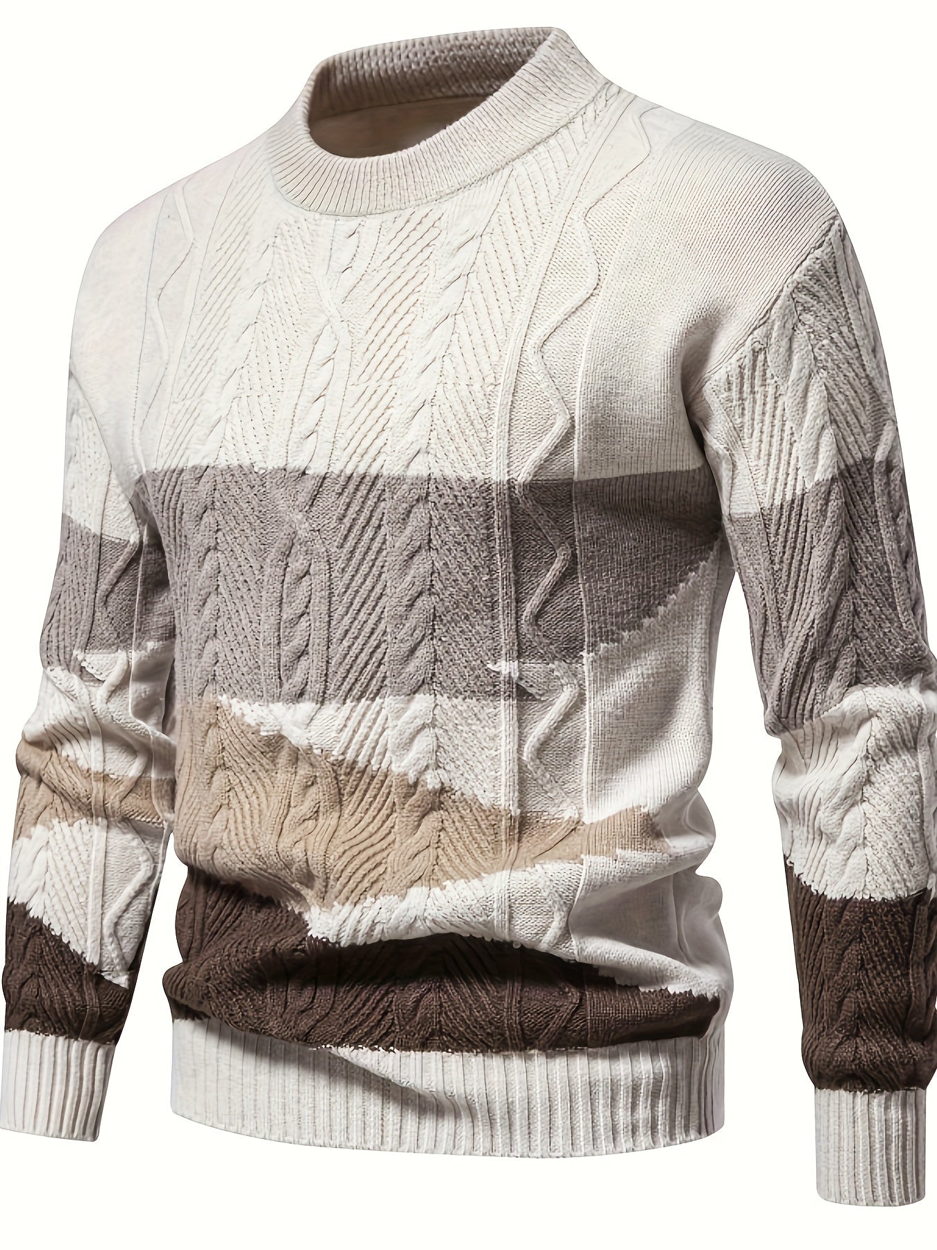 Bequemer Vintage Strickpullover