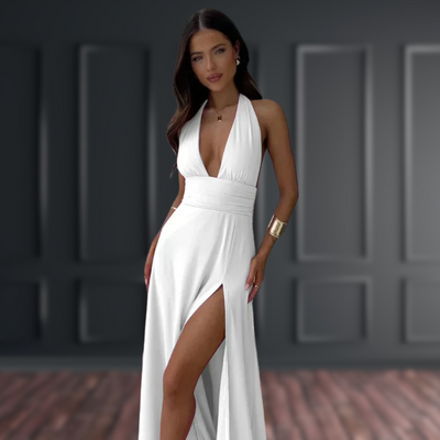 Mylle | Rückenfreies Maxikleid