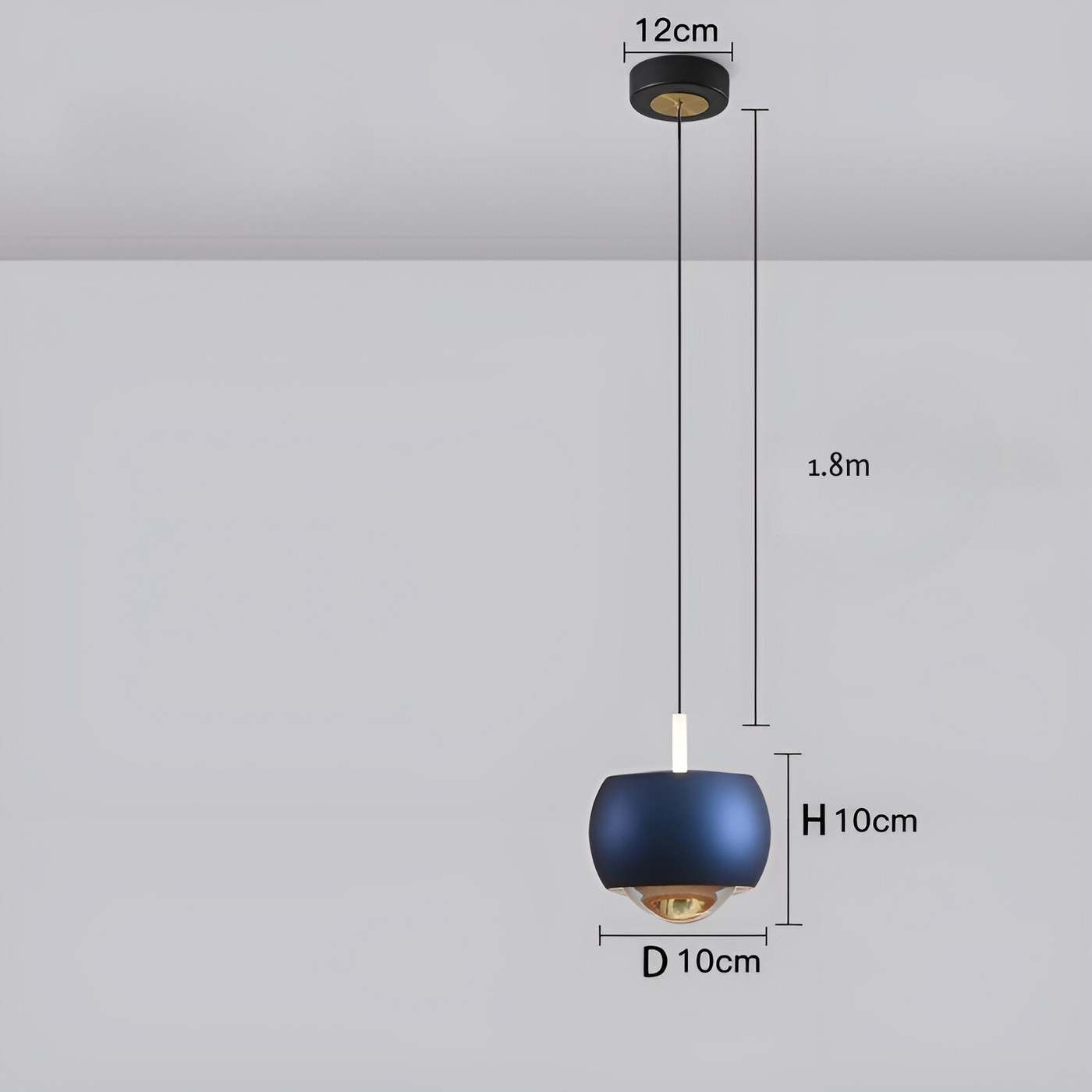 OrbitGlow Light - Moderne LED-Hängelampe