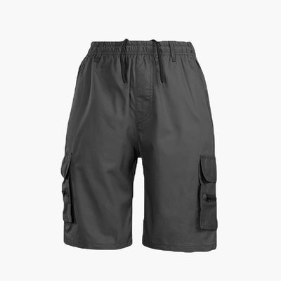 Herren Cargo Shorts mit Taschen und Kordelzug für Sommer