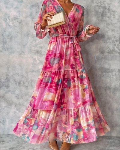 Brandt & Belle | Stilvolles Midi-Kleid aus Seidenmix