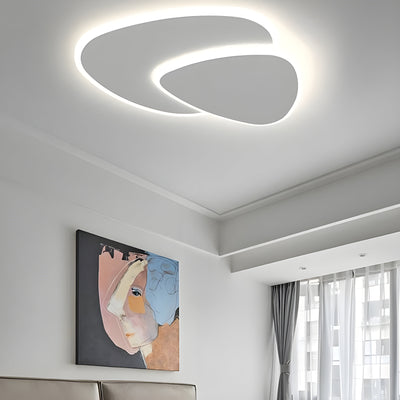 AmbientHalo Light - Moderne weiße LED-Deckenleuchte