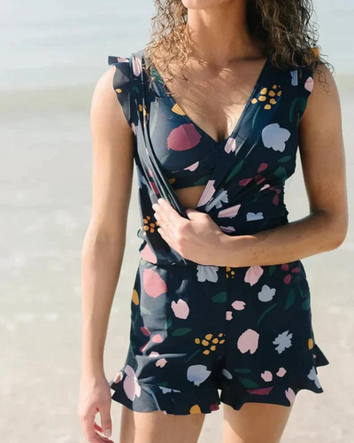 Badeanzug mit Integriertem BH für Damen