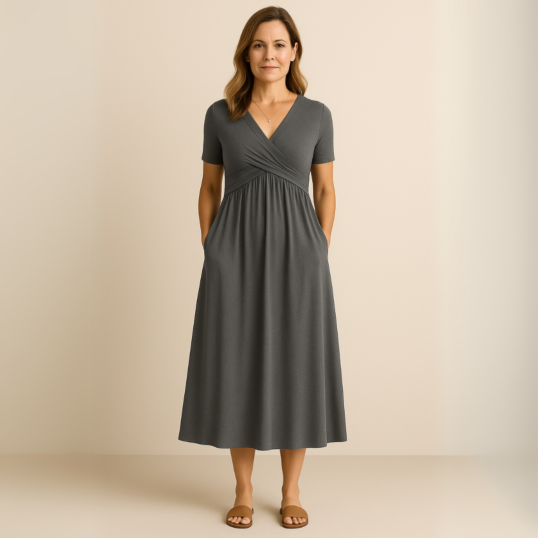 Therese™ – Luftiges a-linie maxikleid