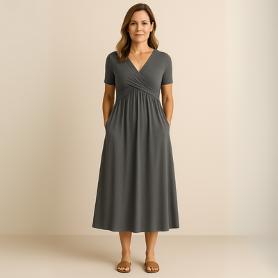Therese™ – Luftiges a-linie maxikleid