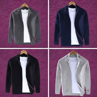 Evrard - Strickjacke mit Reißverschluss