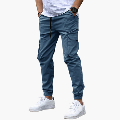 Relaxte Cargo Joggerhose - Für Herren mit Taschen & Stil