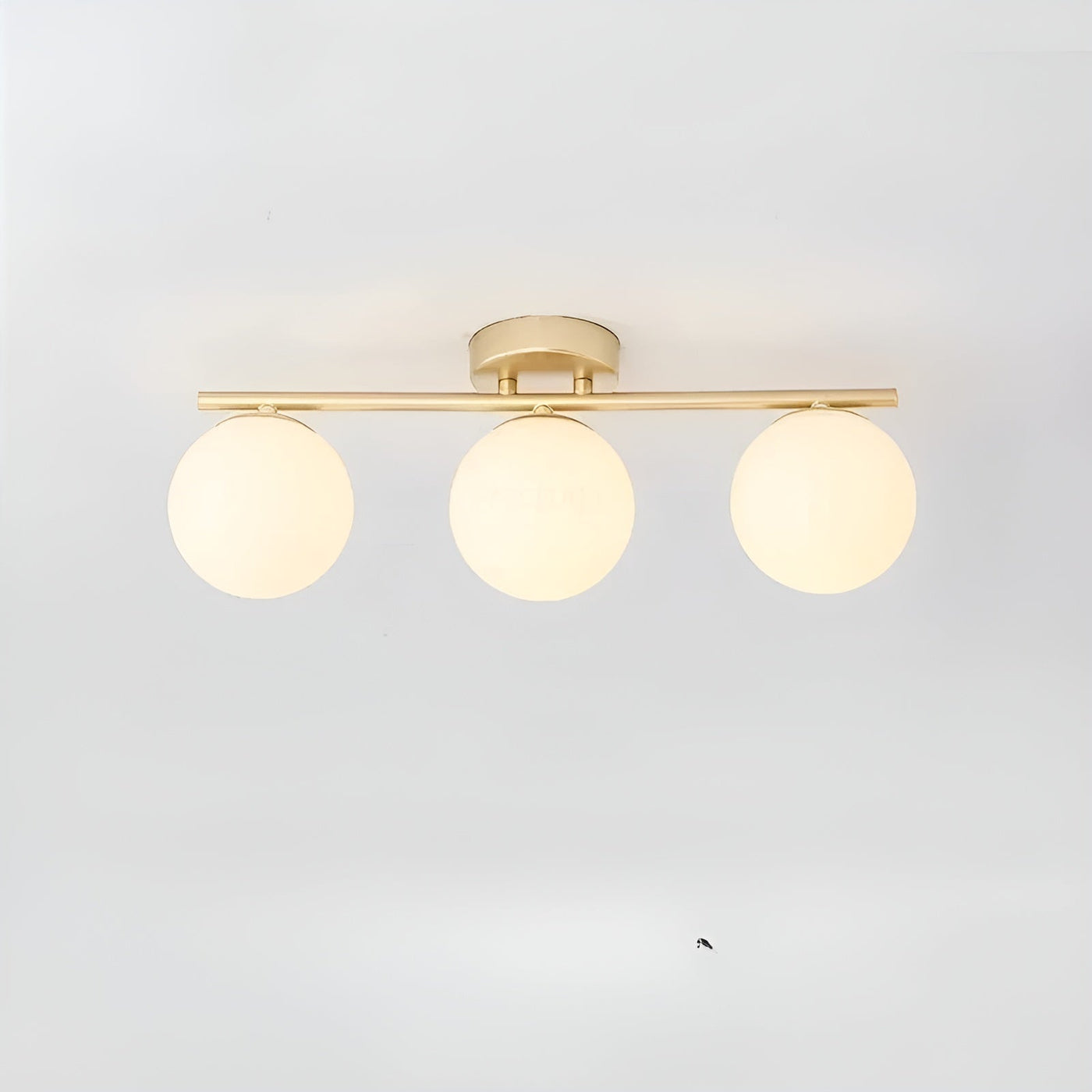 IronCharm Light - Nordische LED-Glas-Deckenleuchte