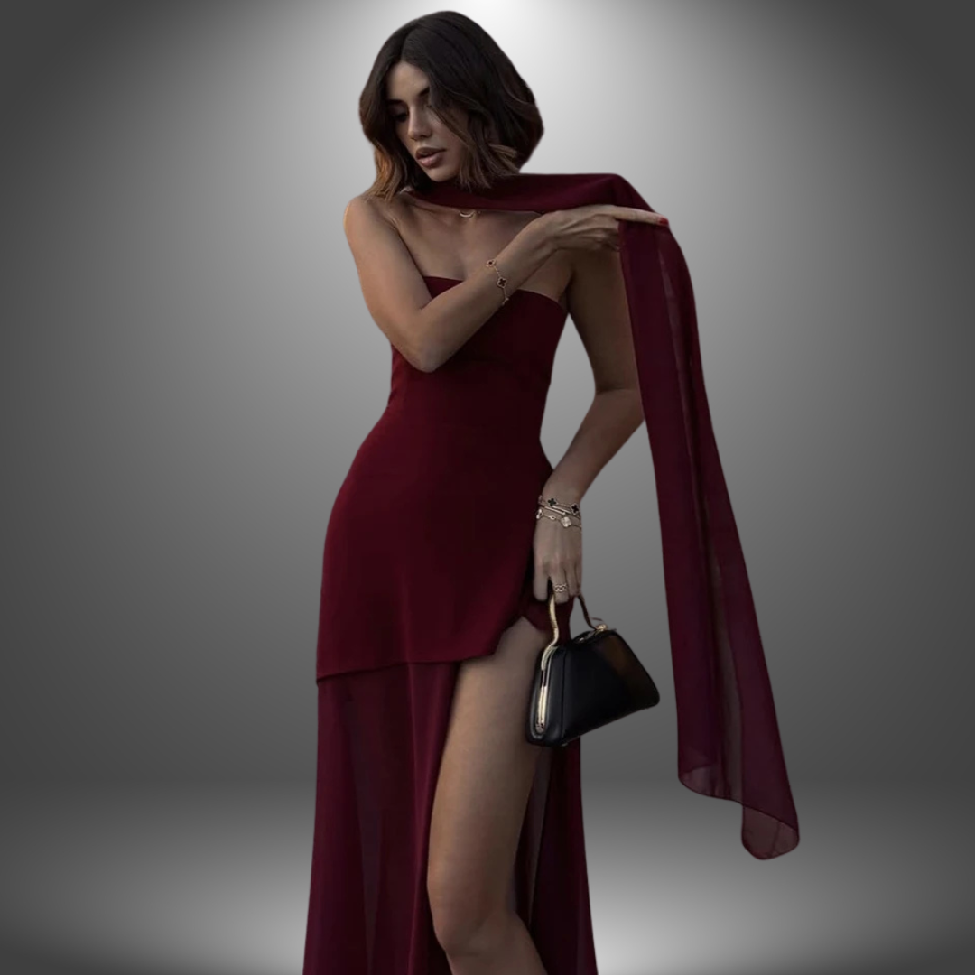 Emma© | Elegantes handgefertigtes Abendkleid