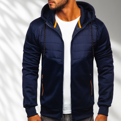 Lenard - Hybrid-Kapuzenjacke