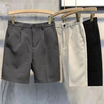 Herren Shorts mit hoher Taille und eleganten Falten - Lorenzo