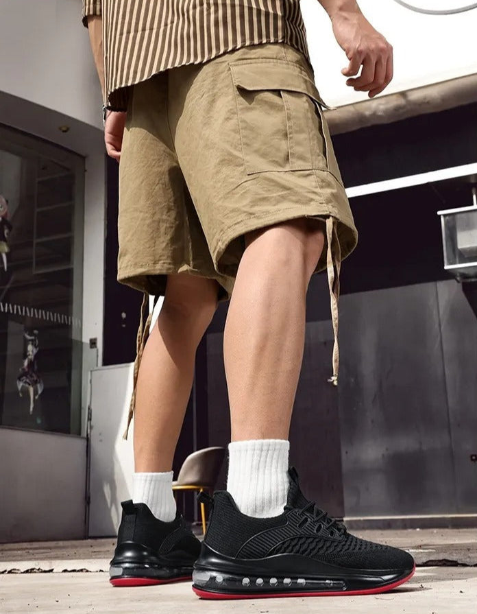 Sportschuhe für Männer aus atmungsaktivem Stoff mit Luftkammersohle - Elías