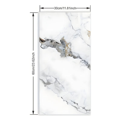 VinylVue Wallpaper - Wasserdichte selbstklebende 3D-Marmor-Tapete