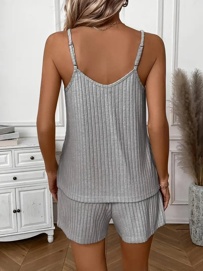 Isalie - Ärmelloses Zweiteiliges Set