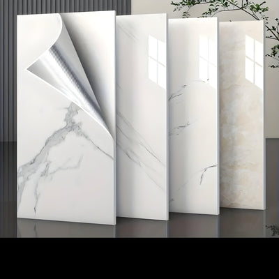 VinylVue Wallpaper - Wasserdichte selbstklebende 3D-Marmor-Tapete