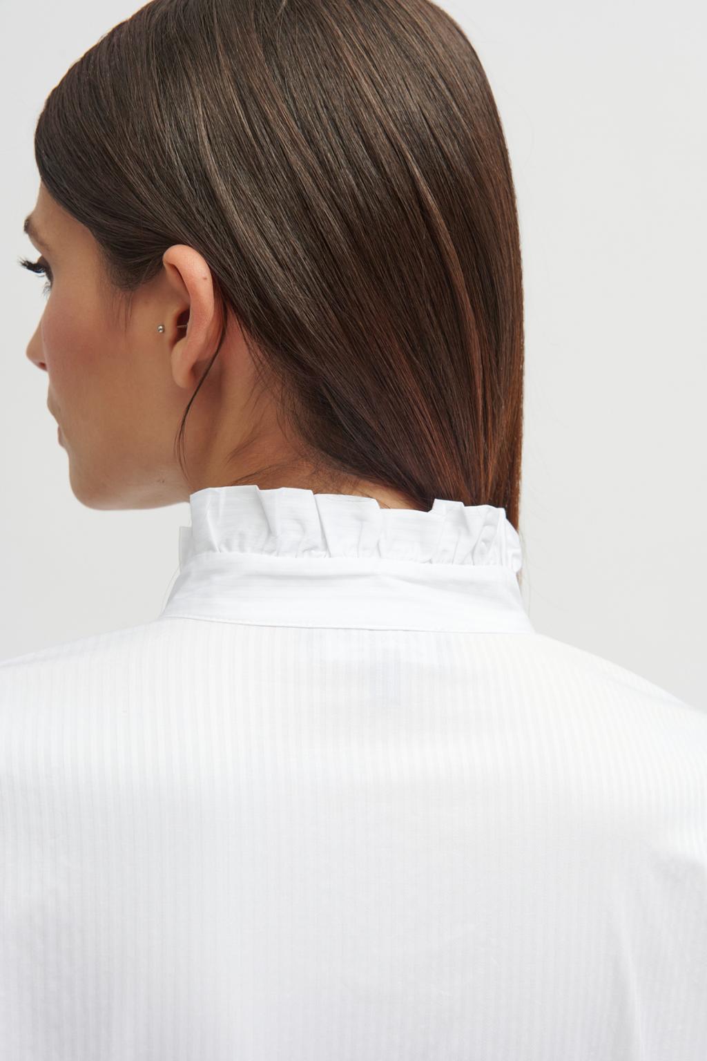 Abella | Elegantes weißes Hemd