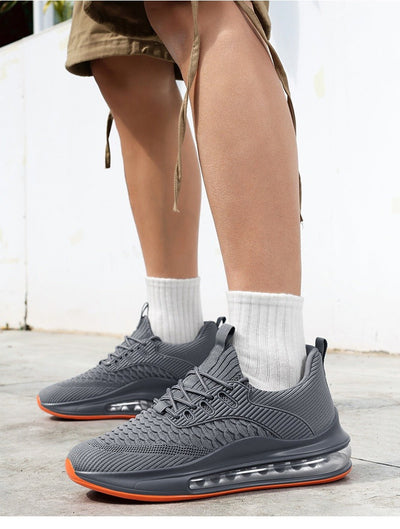 Sportschuhe für Männer aus atmungsaktivem Stoff mit Luftkammersohle - Elías