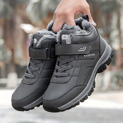 Winterschuhe Herren | Stiefel Mittelhoher Schnitt Mit Schnürung