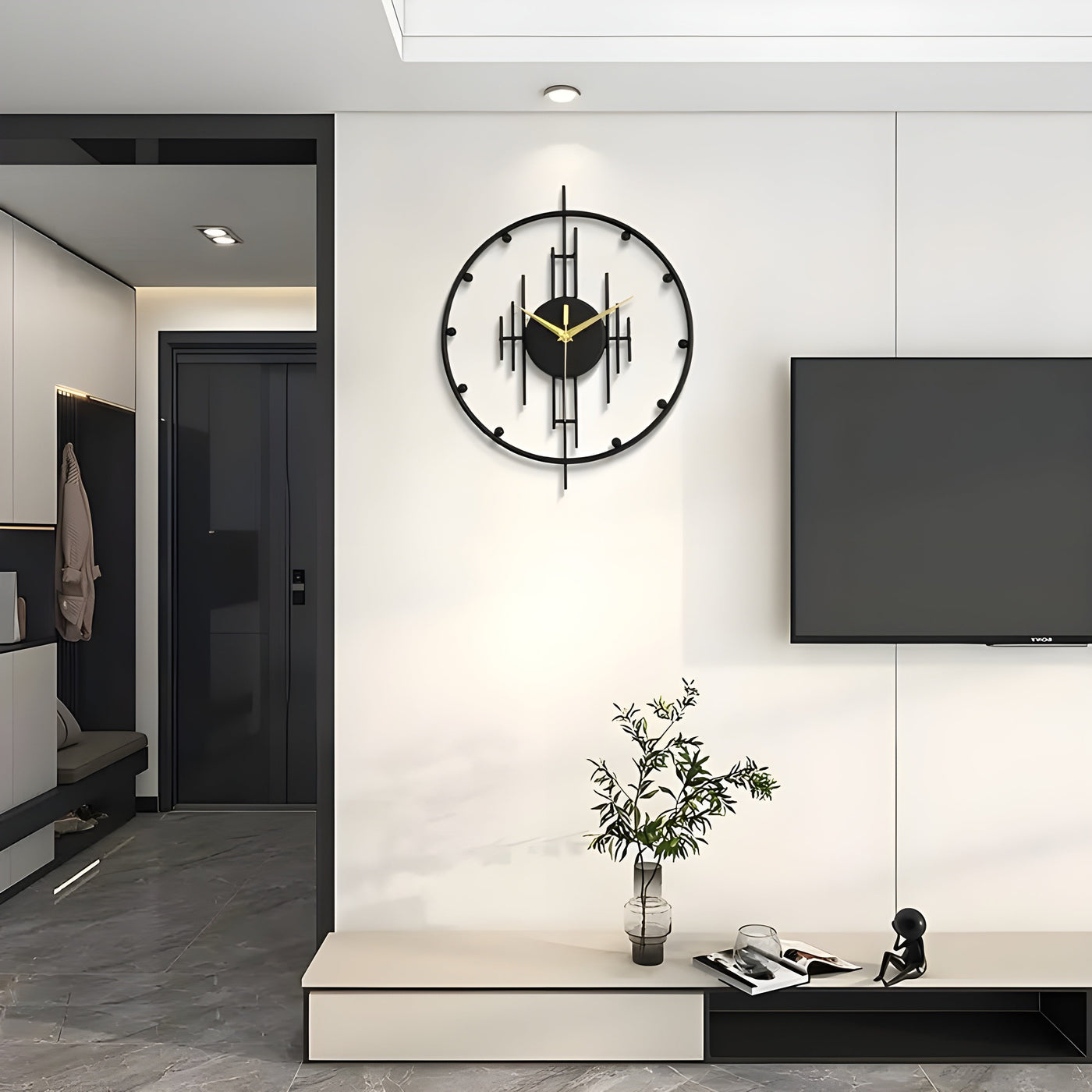 MonoMetal Uhr – Minimalistische Metall-Uhr mit lautlosem Ticken