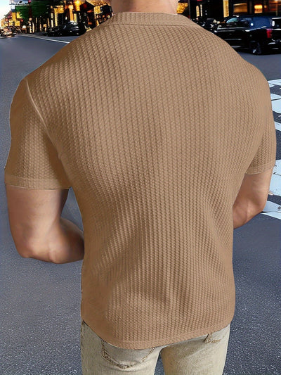 Paulides - Elegantes Sommerhemd für Männer, atmungsaktiver Stoff, ideal für warme Tage