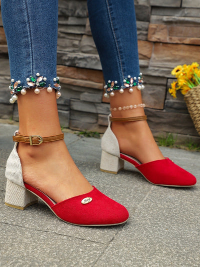 Geschlossene Damenpumps aus Wildleder - Emilia