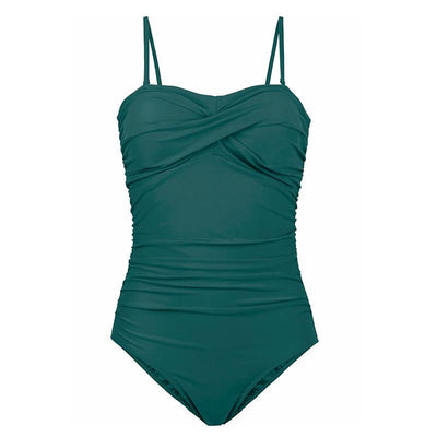 Emilia® | Badeanzug Klassischer Hochwertiger Stoff Ideal Für Den Strand Für Damen