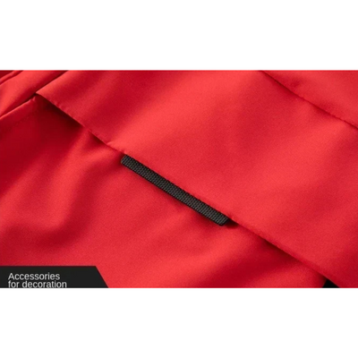 Langer Wintermantel mit Kapuze für Männer