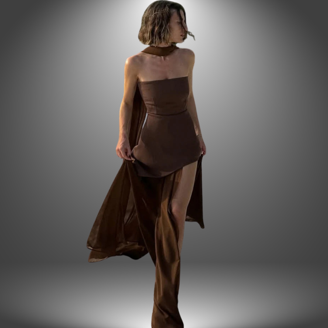 Emma© | Elegantes handgefertigtes Abendkleid