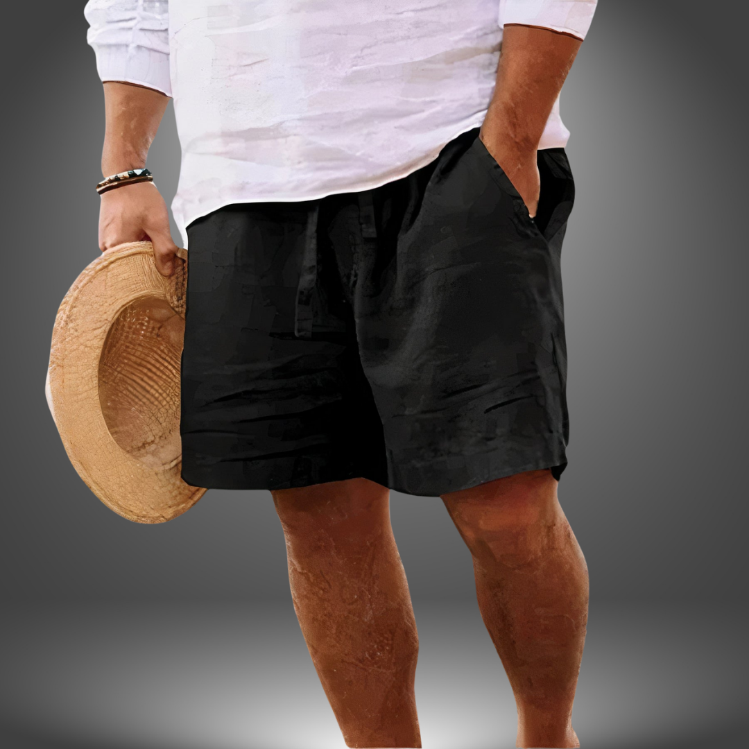 Waldemar™ | Handgefertigte Leinenshorts