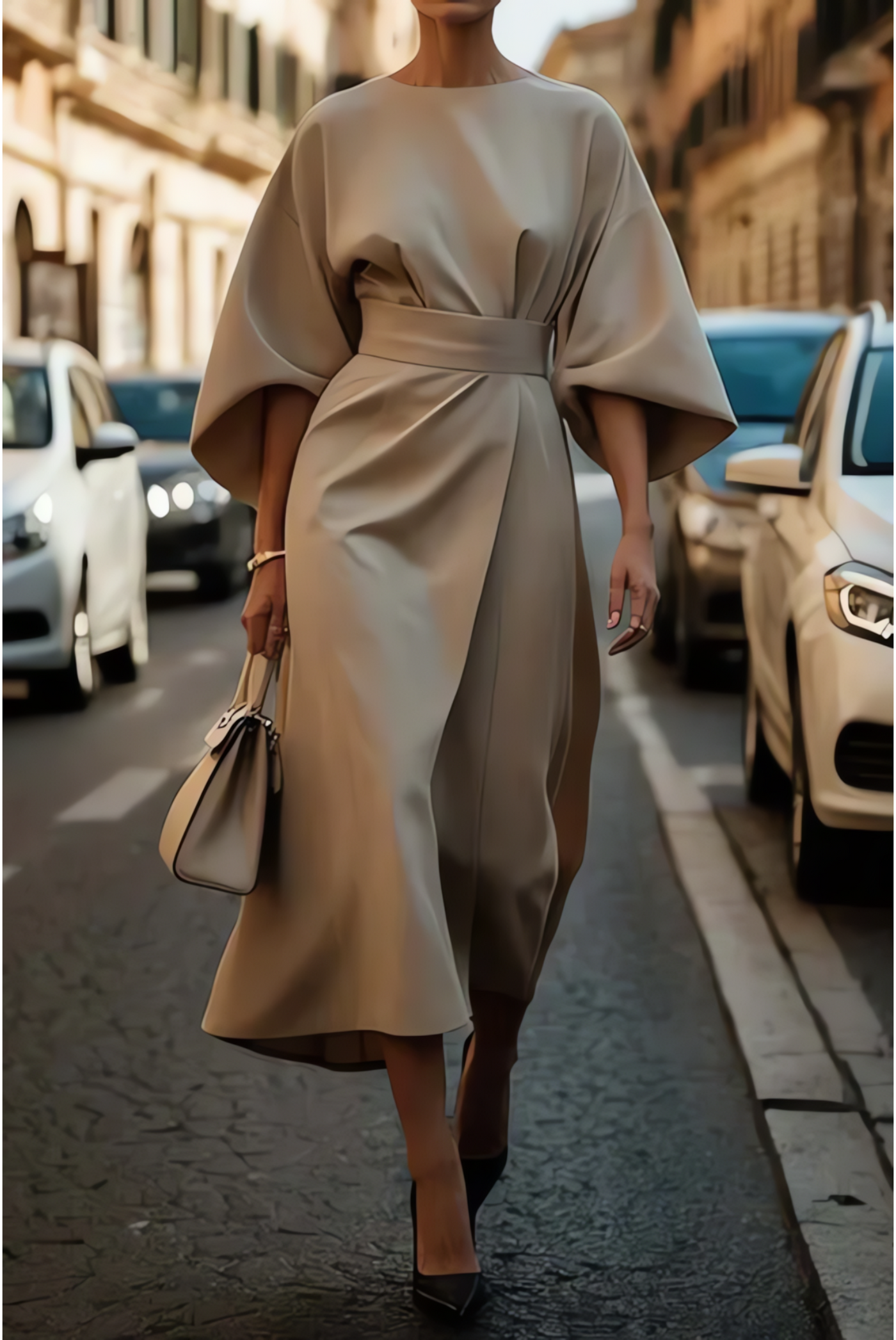 Mayfair™ | Elegantes Damenkleid mit Gürtel