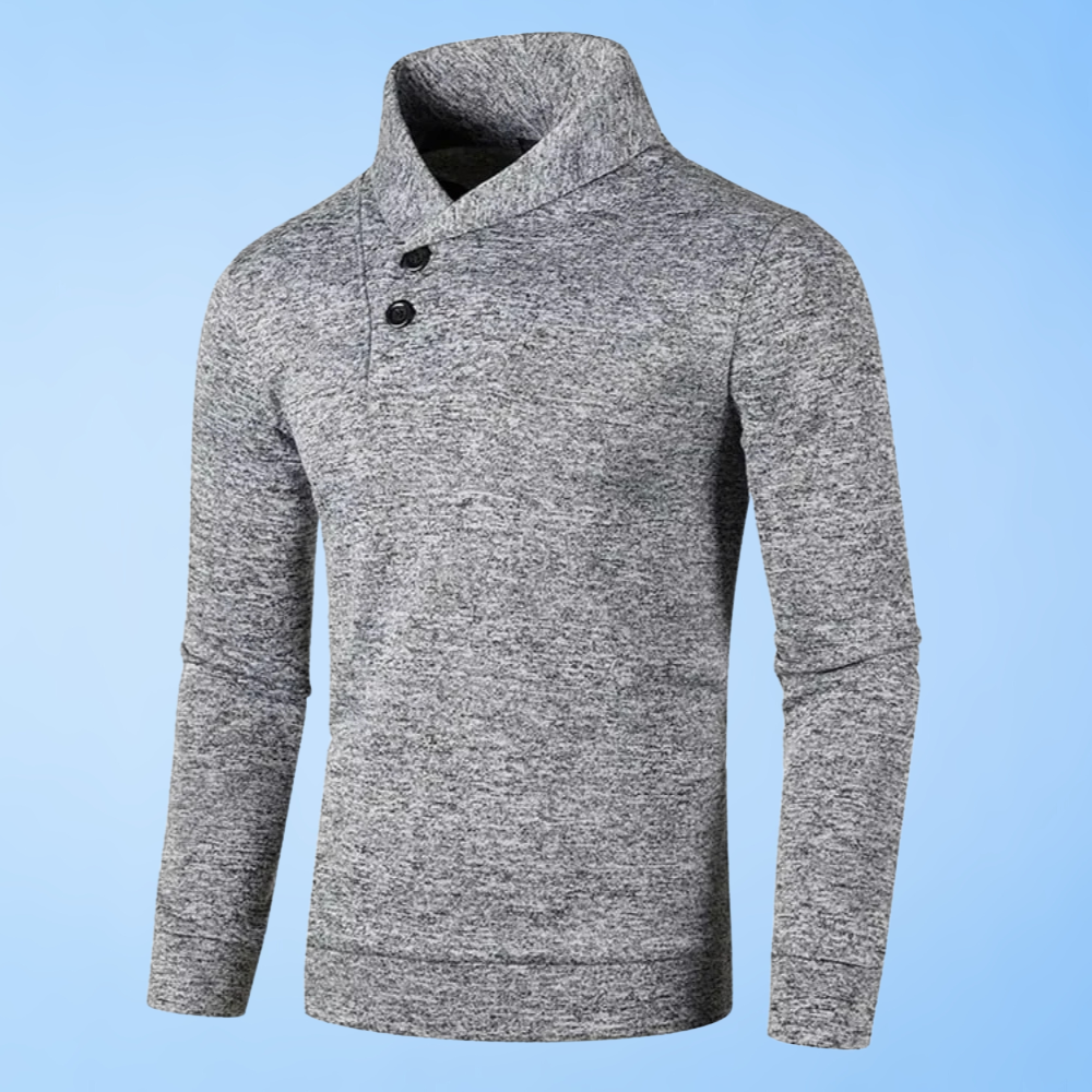 Nils | Pullover mit Schalkragen
