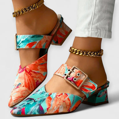 BELLO | Orthopädische Farbakzent-Heels für Damen