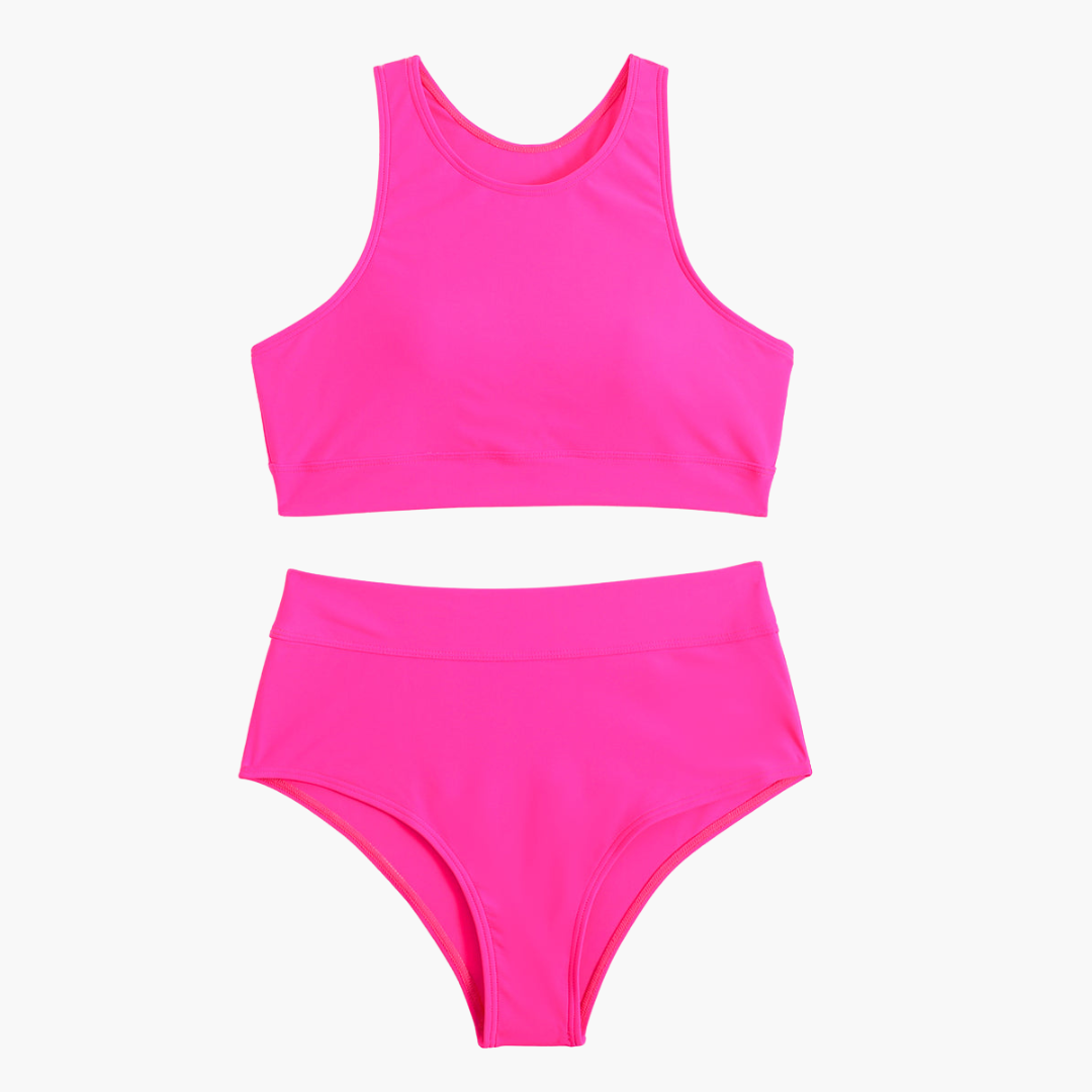 Sport-Bikini - Damen Bustier-Set für Schwimmen & Training