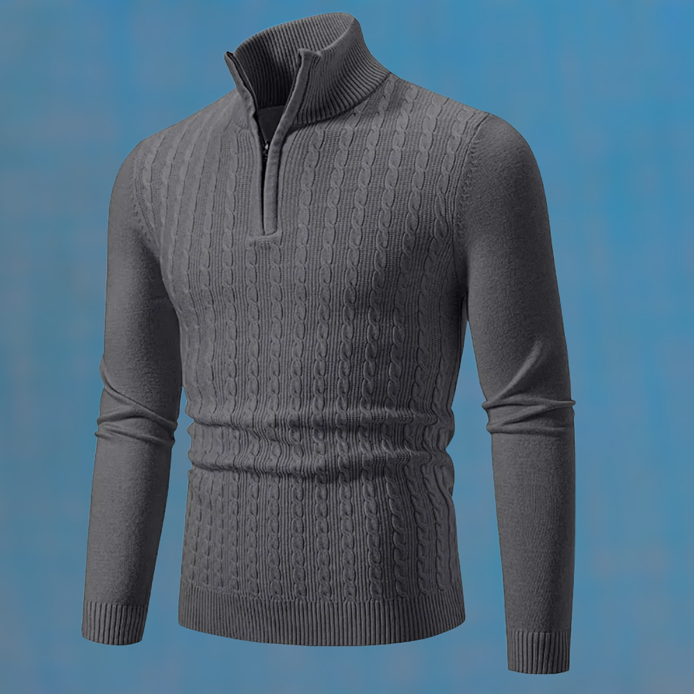 Loris | Pullover mit Zopfmuster in Creme