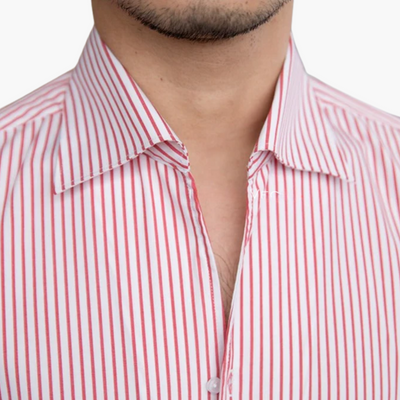 Old Money Herren - Hemd mit klassischem Streifenmuster