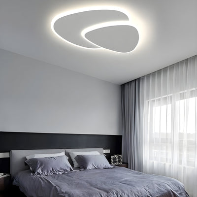 AmbientHalo Light - Moderne weiße LED-Deckenleuchte