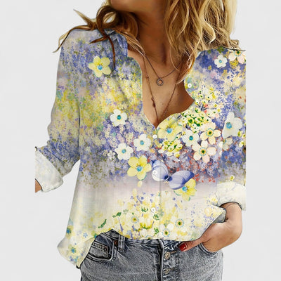 Fiona | Bluse mit Blütenprint