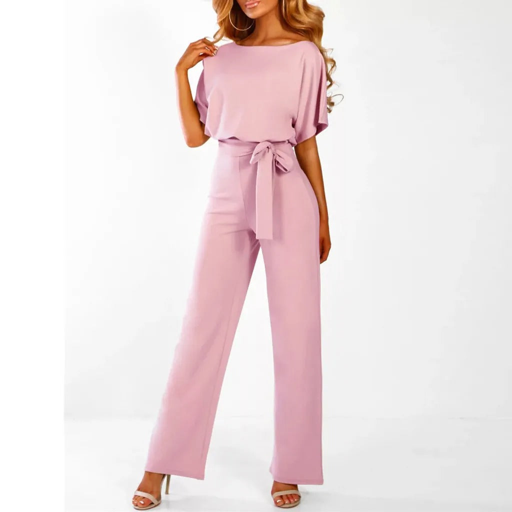Jumpsuit mit Gürtel für Damen