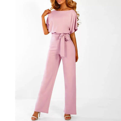 Jumpsuit mit Gürtel für Damen