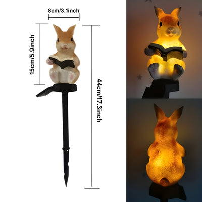 BunnyBright Light - Solar-Lesender-Hasen-Außenleuchte