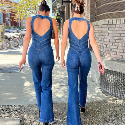 Schicke Denim Overall
