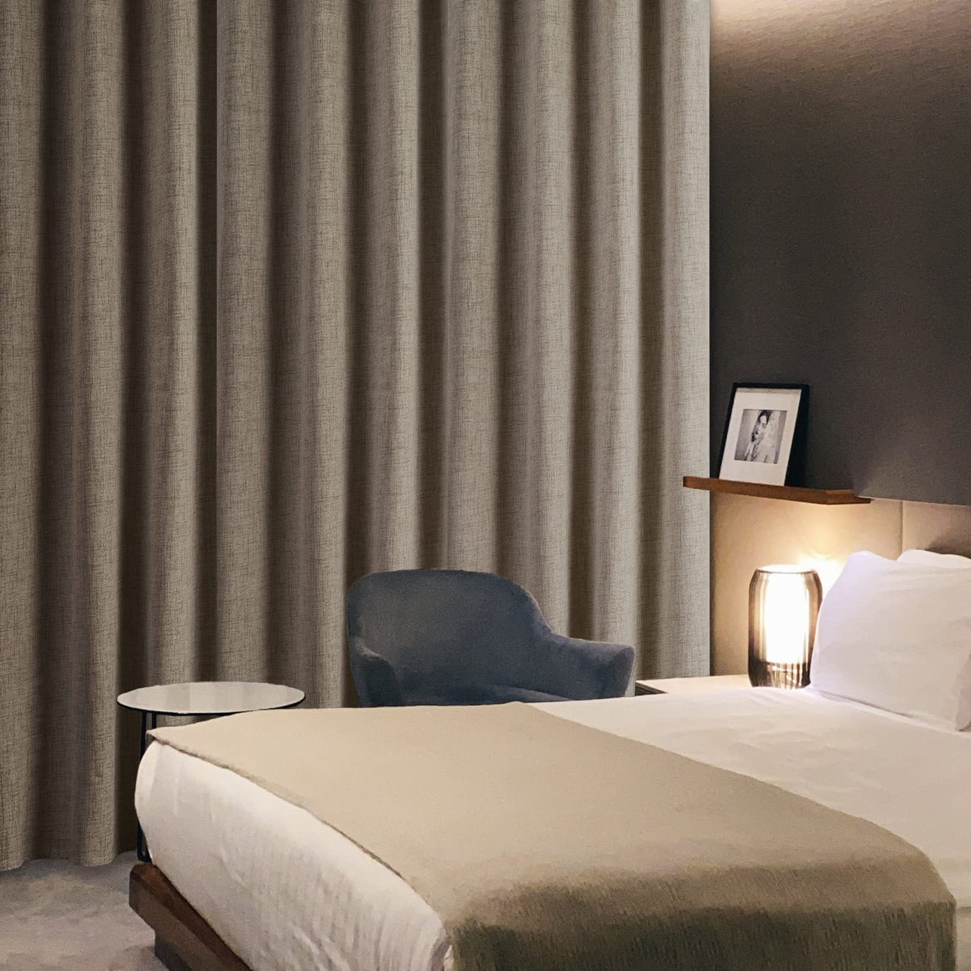 VelvaDrape Curtain - Doppelseitige Jacquard Verdunkelungsvorhänge