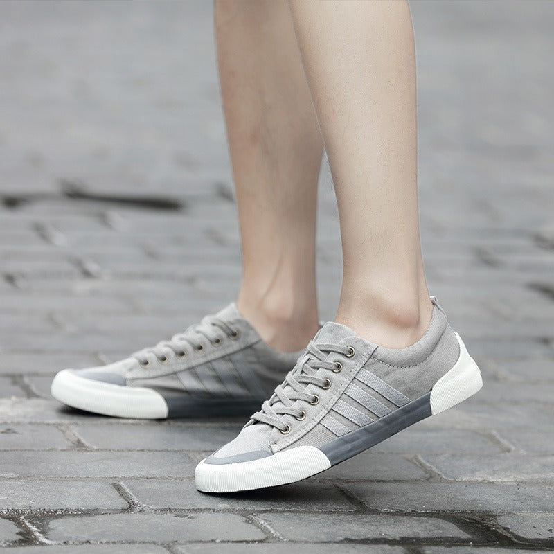 Lässige Canvas-Turnschuhe für Männer im urbanen Stil - Damien