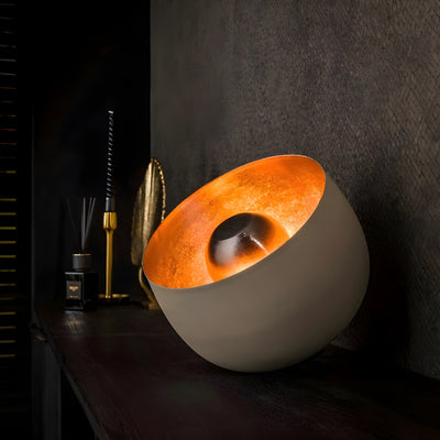 ShimmerCage Light - Elegante Runde Stehlampe