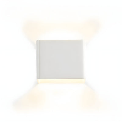 GlowBurst Light - Moderne Quadratische LED-Wandleuchte