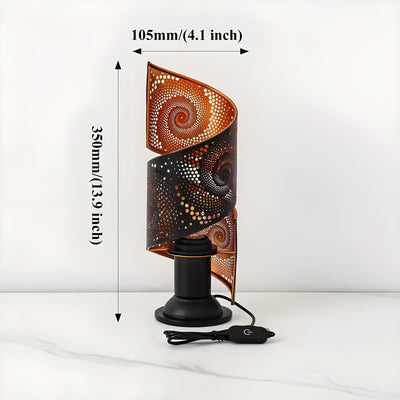 GlowCharm Light - Moderne Metall LED-Tischleuchte