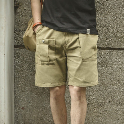 Herren Baumwollshorts mit Cargotaschen - Damien