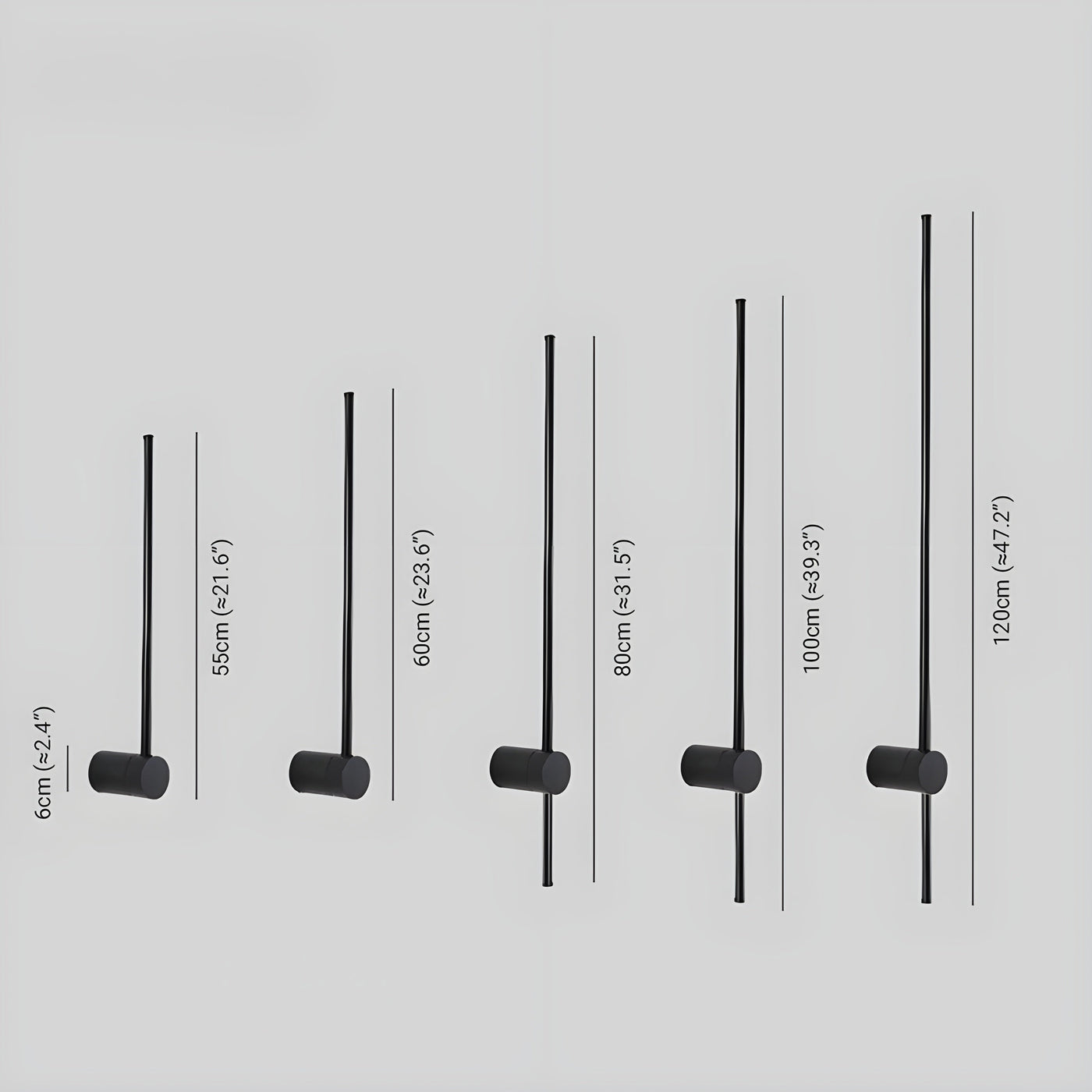 VersaGlow Light - Industrielle drehbare LED-Wandleuchte
