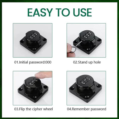 WachSchloss™ Mühelose Verriegelung