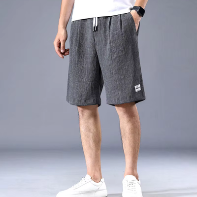 Mika | Lässige Sommer-Shorts in Anthrazit